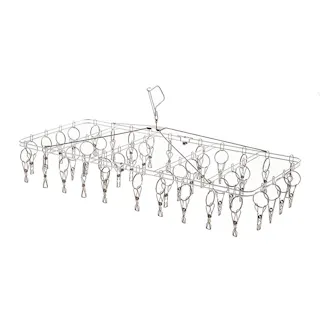 ピンチが絡みにくいステンレスハンガー 42ピンチ