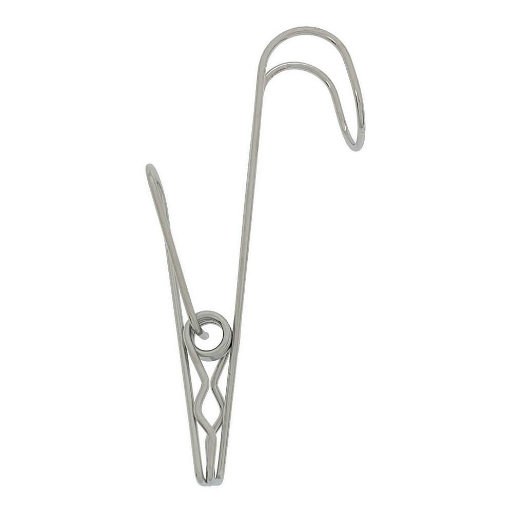 フックつきステンレスピンチ4P | 洗濯小物 通販 | ホームセンターの