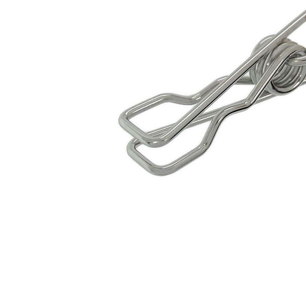 フックつきステンレスピンチ4P | 洗濯小物 通販 | ホームセンターの