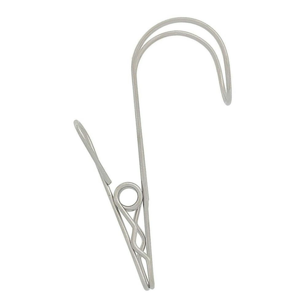 竿フックつきステンレスピンチ4P | 洗濯小物 通販 | ホームセンターの