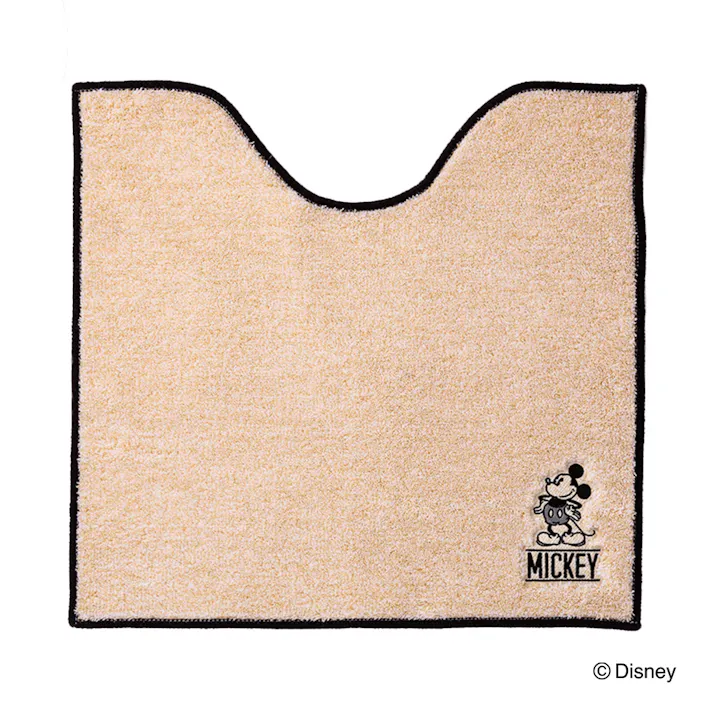 トイレマット ミッキー 刺繍