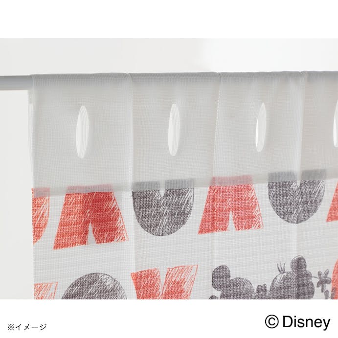 店舗限定 ディズニー 幅も高さも調整できる間仕切りカーテン ミッキーマウス Xoxo 100 180cm ホームセンター通販 カインズ