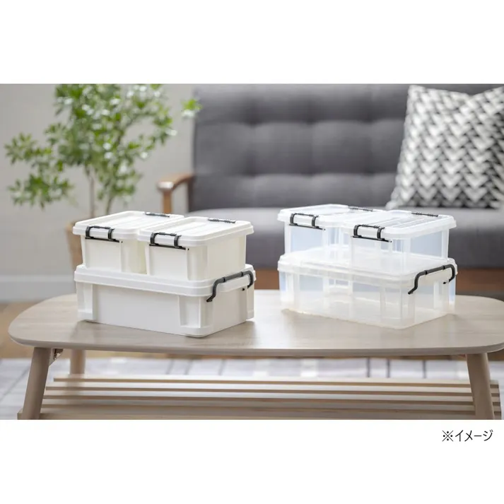 カインズ フタ付ハードコンテナ #1.5 クリア