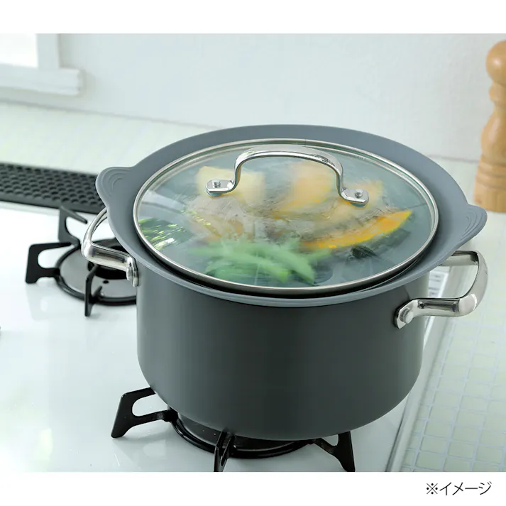 シリコーン クッキングキャップ グレー