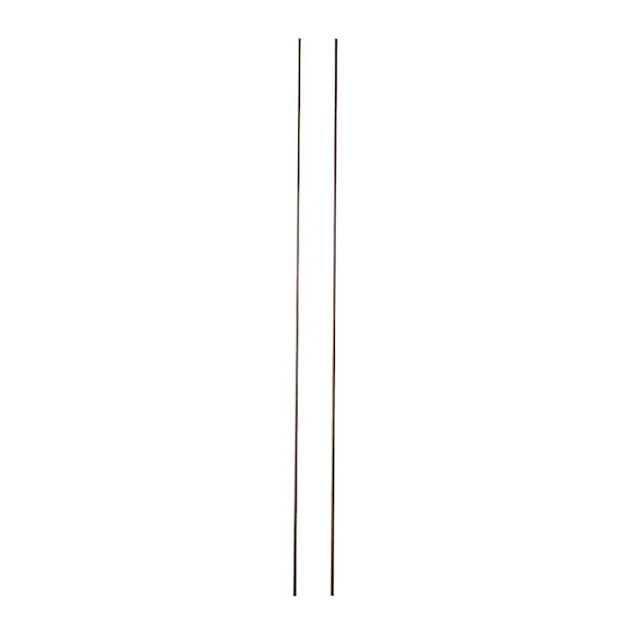 スタンドシェードになる縦支柱パイプ ブラウン 1.6×270cm 2本入(販売終了)