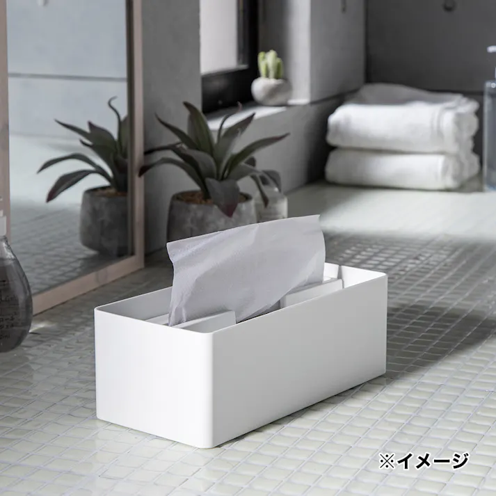 ペーパータオルケース ホワイト
