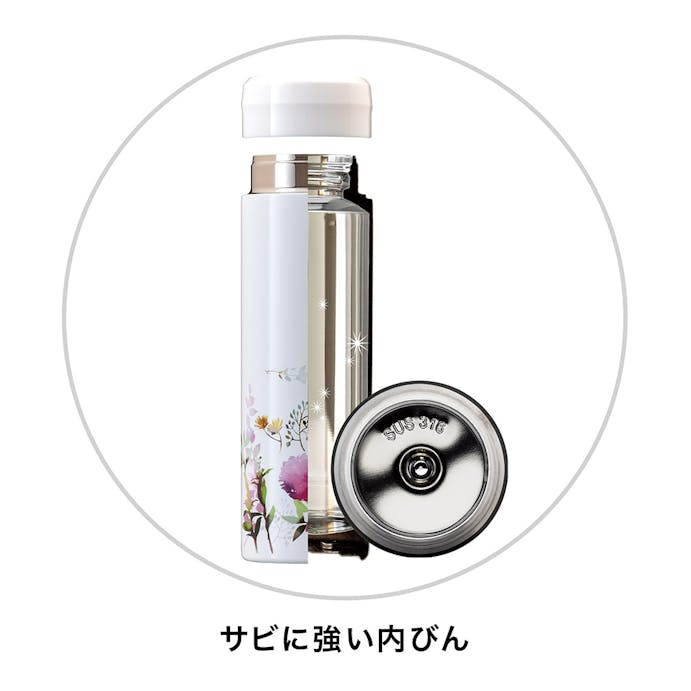 洗いやすい スクリューボトル 500ml ボタニカル(販売終了)