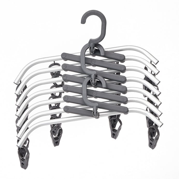 幅が変えられるインテリア洗濯ハンガー