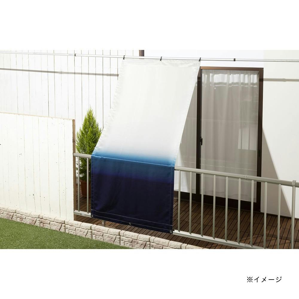 日よけ 陽射しと熱を遮るサンセイルタープ 杏 ネイビー200×200cm(販売