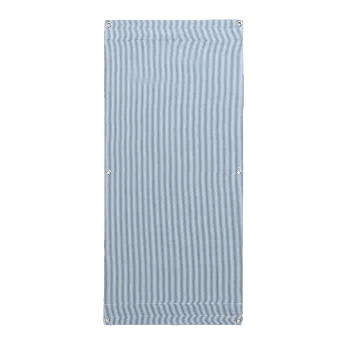【2024春夏】日よけ 汚れに強い格子窓用サンセイルタープ ヒッコリー ブルー 60×135cm