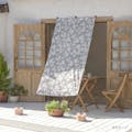 日よけ 汚れに強いサンセイルタープ ミッキーマウス グレー 100×200cm(販売終了)