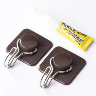 くるくる回る風に煽られにくいフック 2個入 すだれ用 タープ用 サンシェード用 耐荷重8kg 平竹 ハトメ 日除け