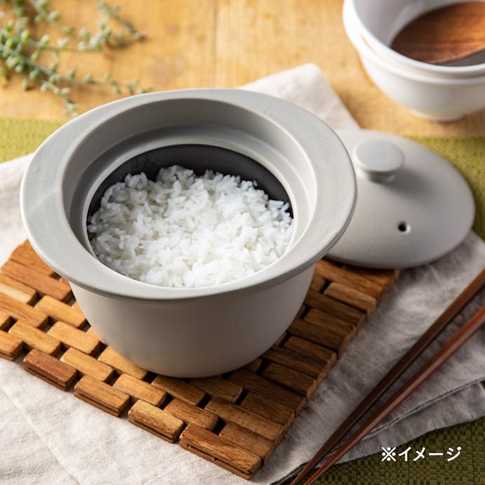 レンジで楽チン 炊飯鍋