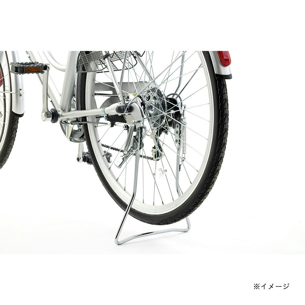 自転車】パンクしない軽快車 26インチ 外装6段 ブラック | ファミリー