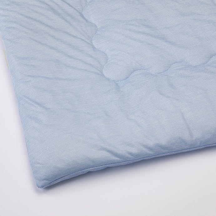 洗ってもすぐ乾くひんやり消臭肌ふとん シングル ブルー 135×185cm(販売終了)