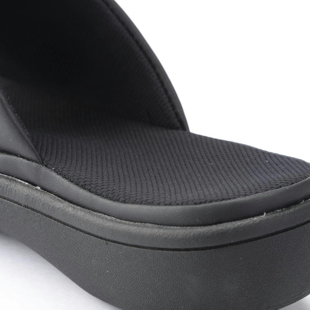 抗菌防臭軽量クッションソールサンダル ブラック L | 靴・シューズ