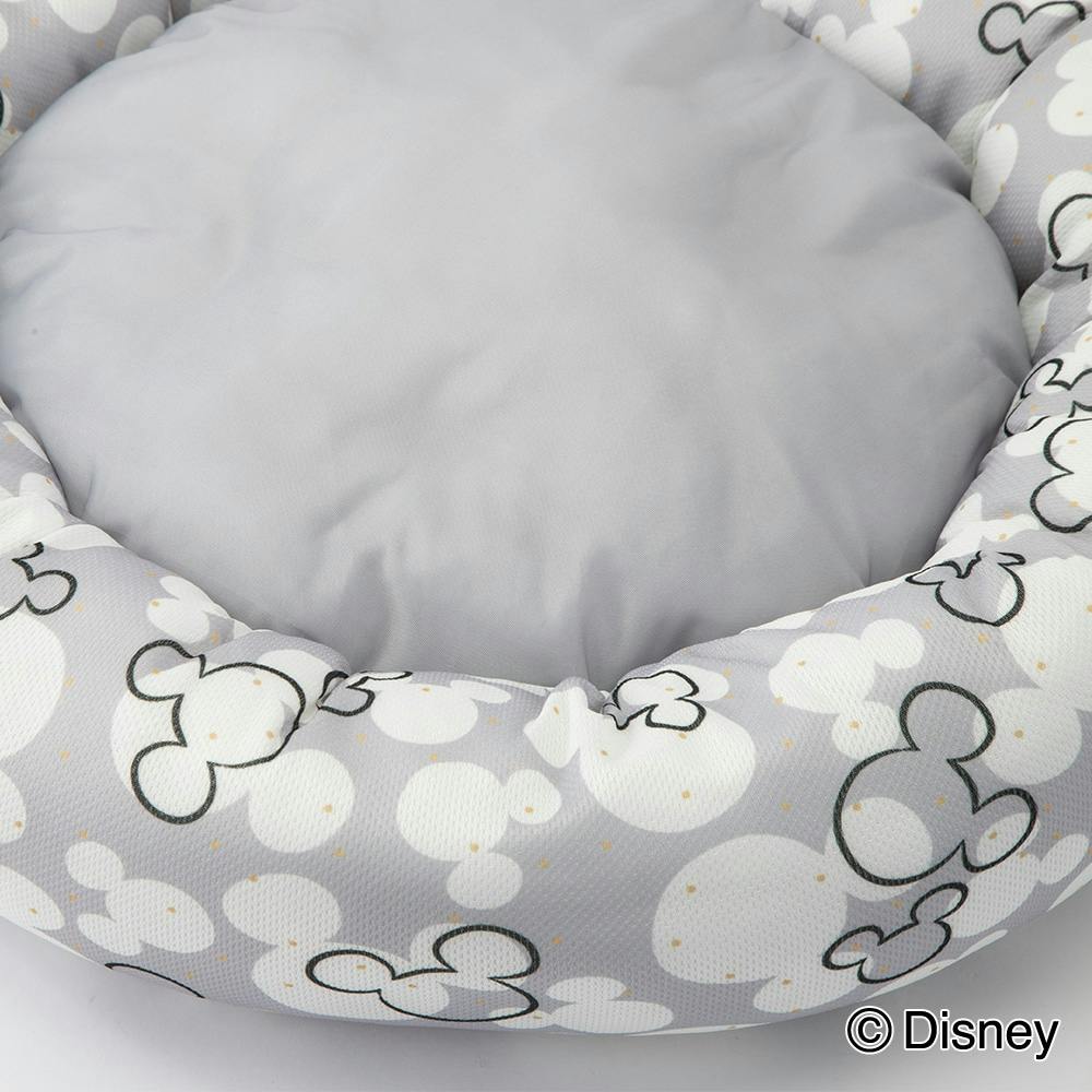 数量限定 ひんやりまんまるベッド ミッキーマウス Sサイズ ホームセンター通販 カインズ