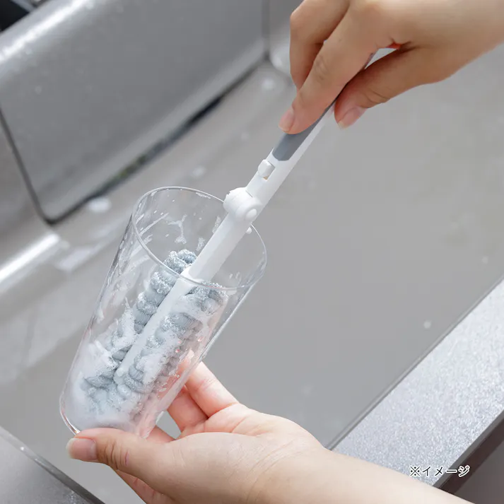 折りたためる泡立つコップ・ボトル洗いミニ