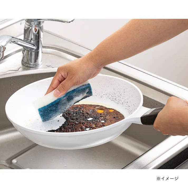 コゲつき汚れ落とし泡持ちスポンジ ハード