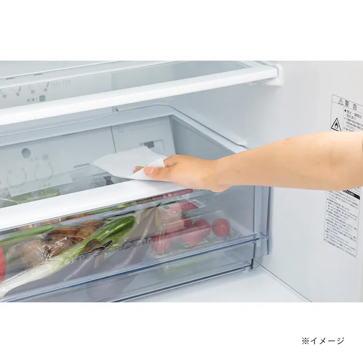 除菌ができる レンジ&冷蔵庫用 ウェットシート 20枚入