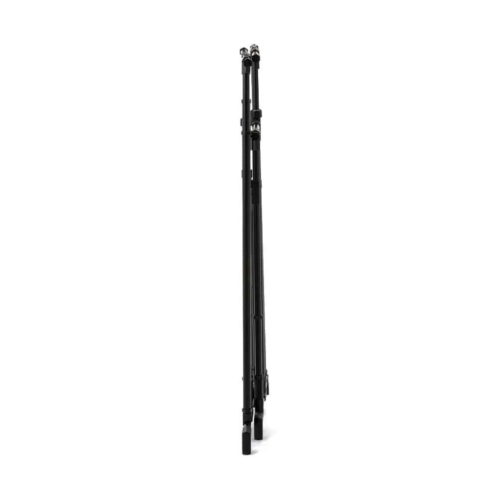 布団も干せるアルミ伸縮式ベランダ物干し L 黒(販売終了) | 室内物干し