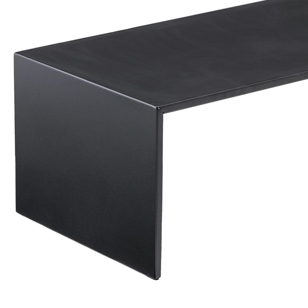 ローテーブル tetory ブラック 80×40cm | テーブル・机