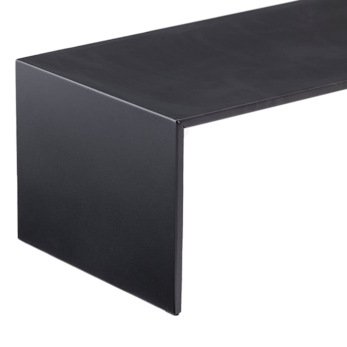 ローテーブル tetory ブラック 80×40cm