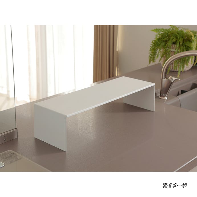 サイドテーブル tetory ホワイト 60×20cm