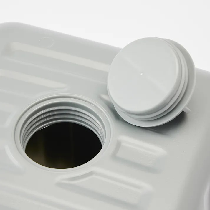 サンセイルウェイトケース グレー 5kg 幅奥行高さ18.5cm 容量5L カラビナ・ロープ固定フック付