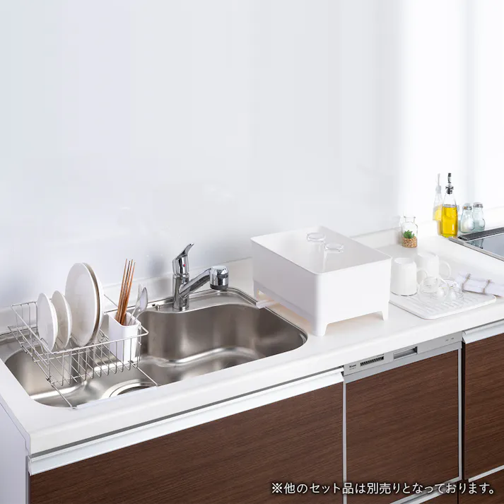 組み合わせできる水切りトレイ