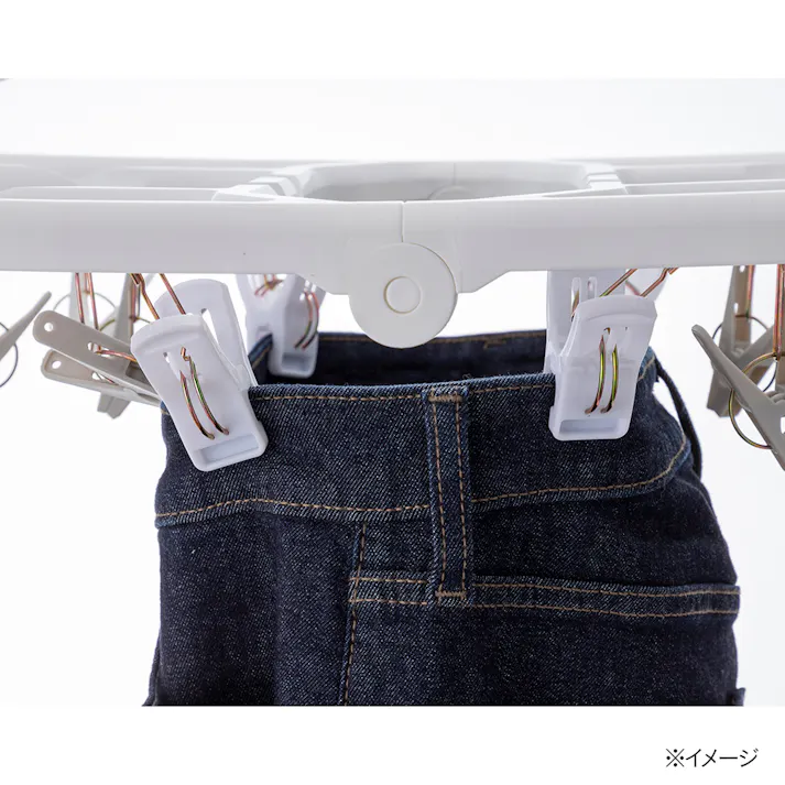 干す時傾かない洗濯ハンガー 40P(販売終了)