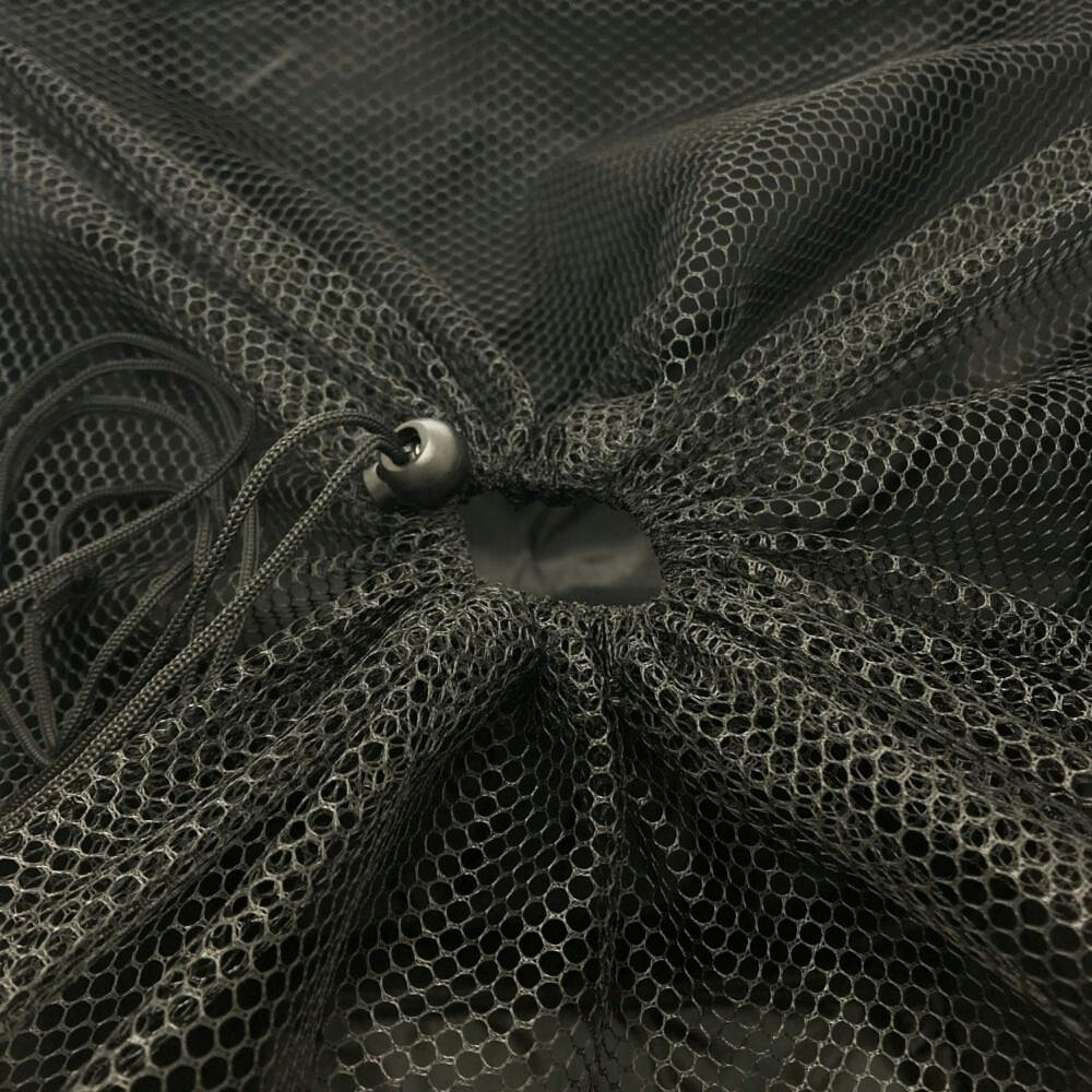 ハンドル付プリントランドリーバッグ グレー | バスケット・ランドリー