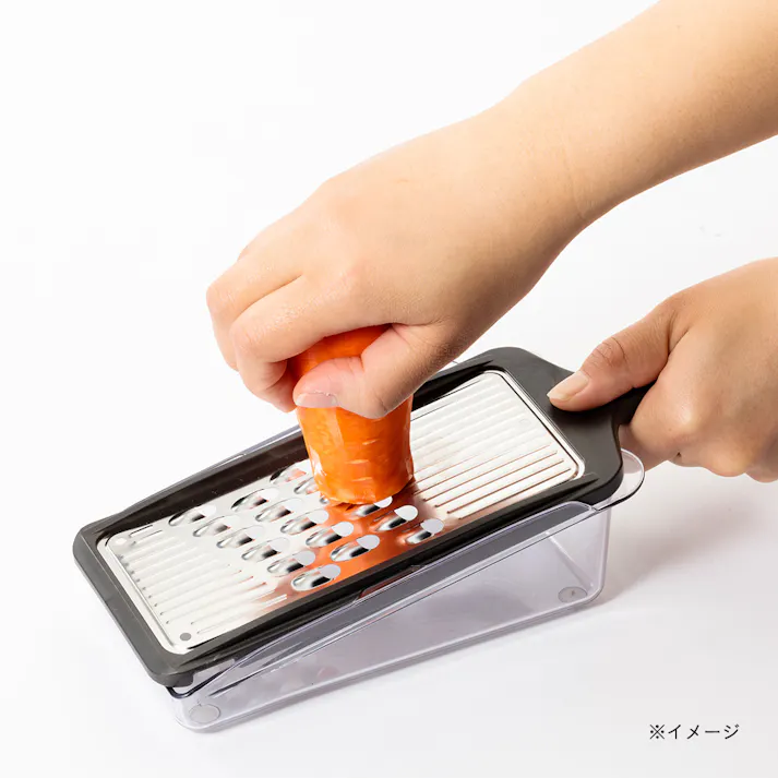 もちやすい太千切しりしり器 容器付き
