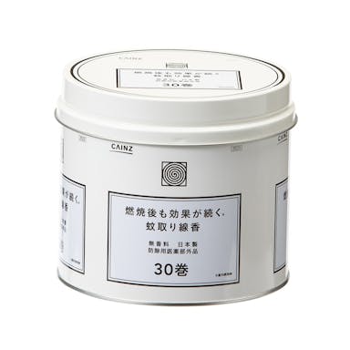 CAINZ 蚊取り線香 30巻 缶入