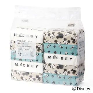 カインズ ディズニー ソフトパックティシュー コンパクト 150組×10個パック