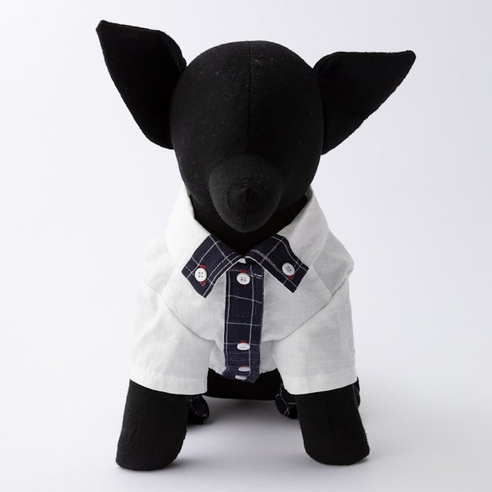 ズボン付シャツ ホワイト SDサイズ ペット服(犬の服)(販売終了)