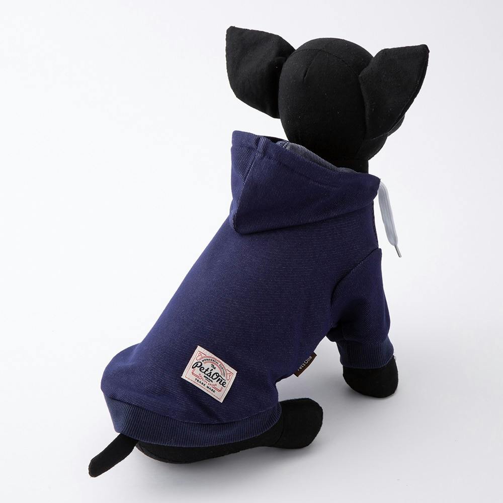 パーカー ネイビー Lサイズ ペット服(犬の服)(販売終了) | ペット用品