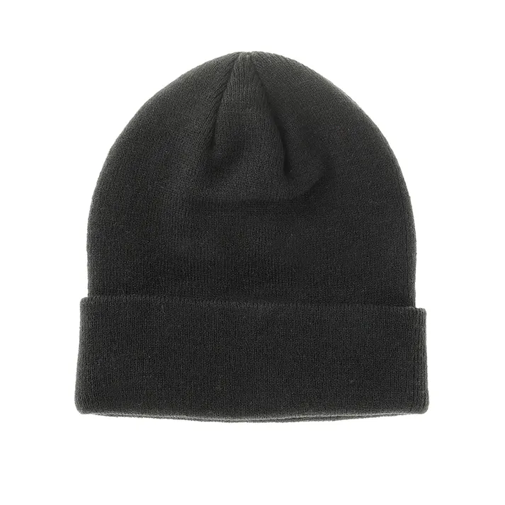 カインズ 細編みニット帽子 フリーサイズ ブラック