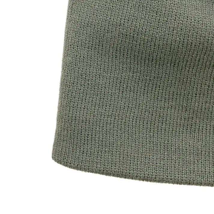 カインズ 細編みニット帽子 フリーサイズ ライトグレー