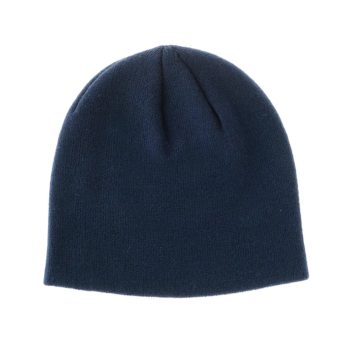 カインズ 細編みニット帽子 ネイビー フリーサイズ