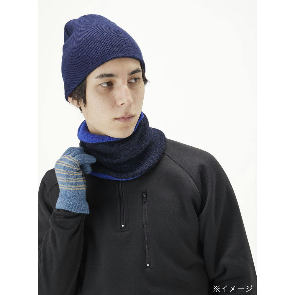 カインズ 細編みニット帽子 ネイビー フリーサイズ | 作業着