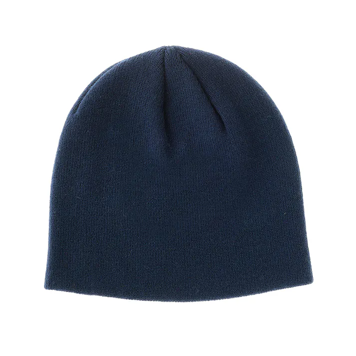 カインズ 細編みニット帽子 ネイビー フリーサイズ