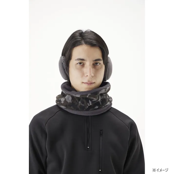 カインズ ネックウォーマー フリース厚地 カモフラカーキ