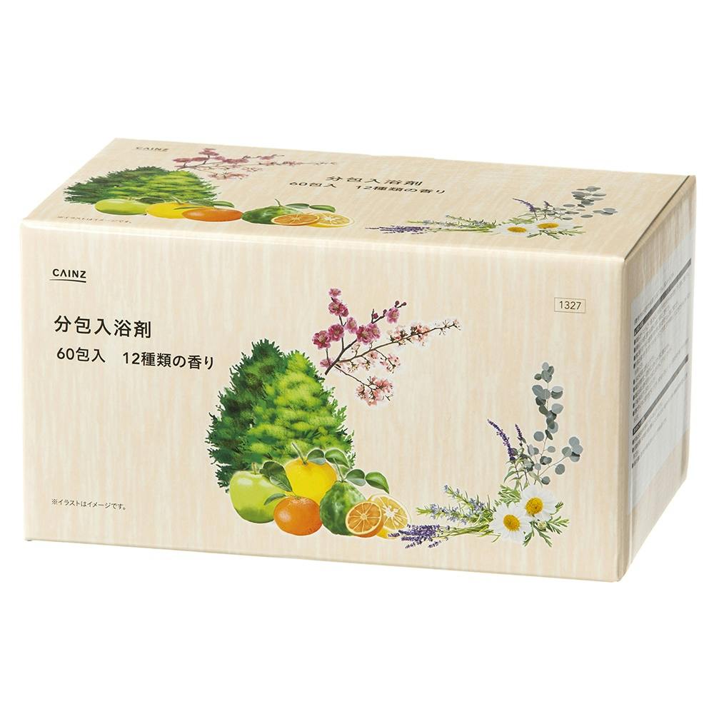 カインズ 分包入浴剤 12種類の香り 25g×60包 | 入浴剤