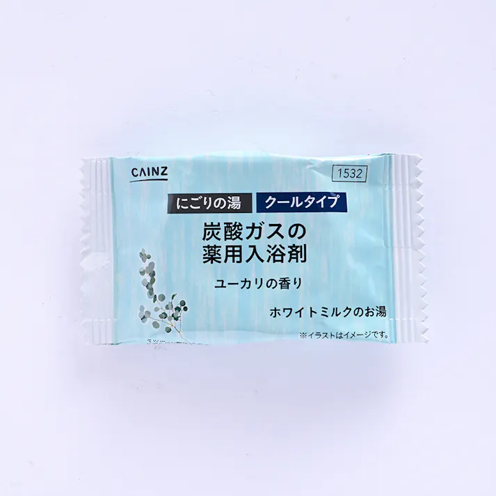 カインズ 炭酸ガスの薬用入浴剤 にごりの湯 クールタイプ 40g×16錠(4種類×各4錠) 4つの香り