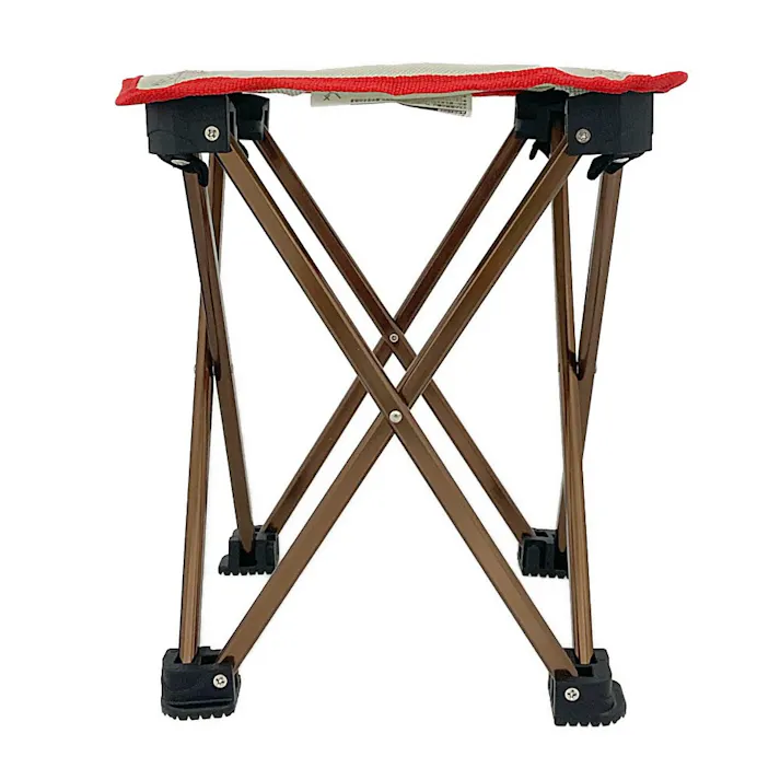 カインズ 持ち運びに便利なかるーい アルミミニチェア ベージュ