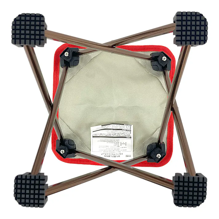 カインズ 持ち運びに便利なかるーい アルミミニチェア ベージュ