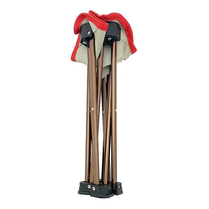 カインズ 持ち運びに便利なかるーい アルミミニチェア ベージュ