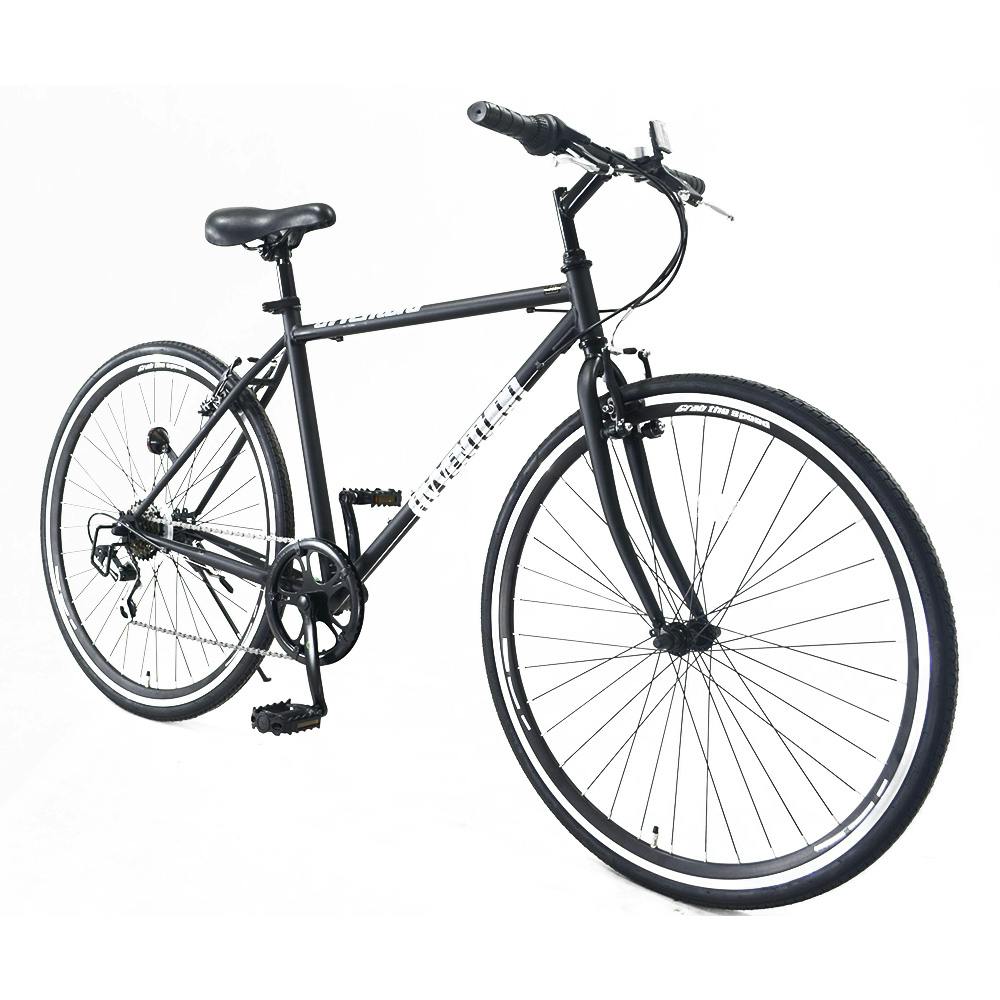 【自転車】 クロスバイク アヴェントゥーラ AVVENTURA 700×28C 外装6段変速 ブラック