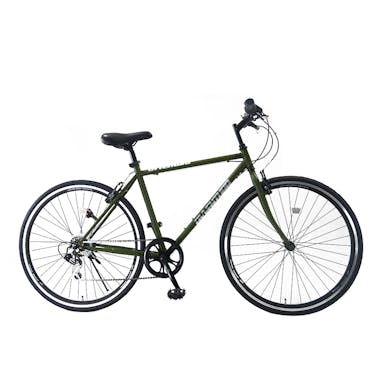 【自転車】クロスバイク アヴェントゥーラ AVVENTURA 外装6段 700×28C AR カーキ